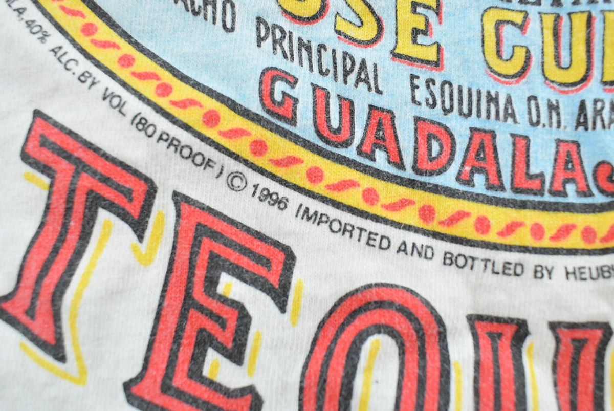 Vintage 1996 Jose Cuervo Tequila Graphic T-Shirt Mens L from propervintagecanada