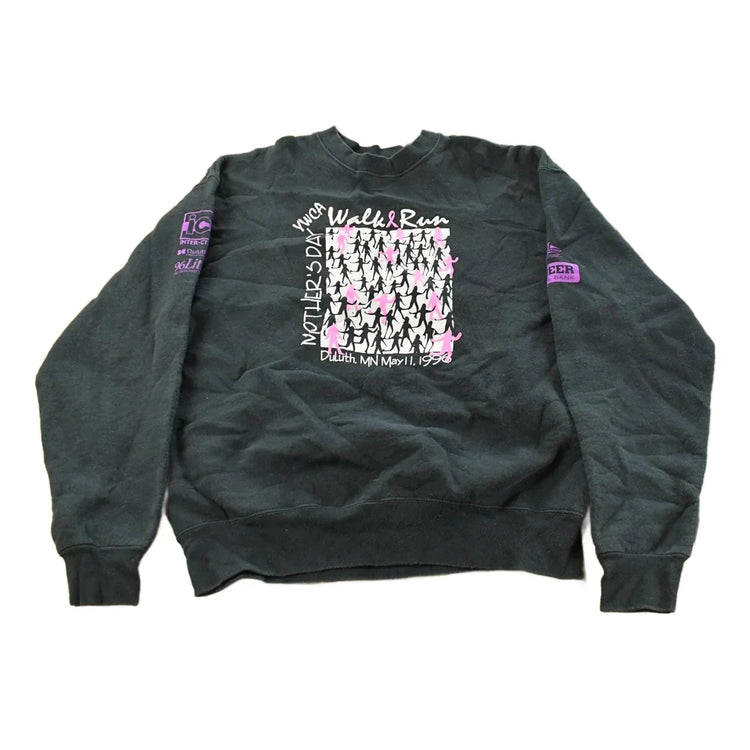 Vintage 1996 Mother's Day Run Race Crewneck Sweatshirt Men's Large Men's XL from propervintagecanada