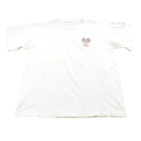 Vintage 1996 Mount Gay Eclipse Barbados Rum Graphic T Shirt Mens L from propervintagecanada