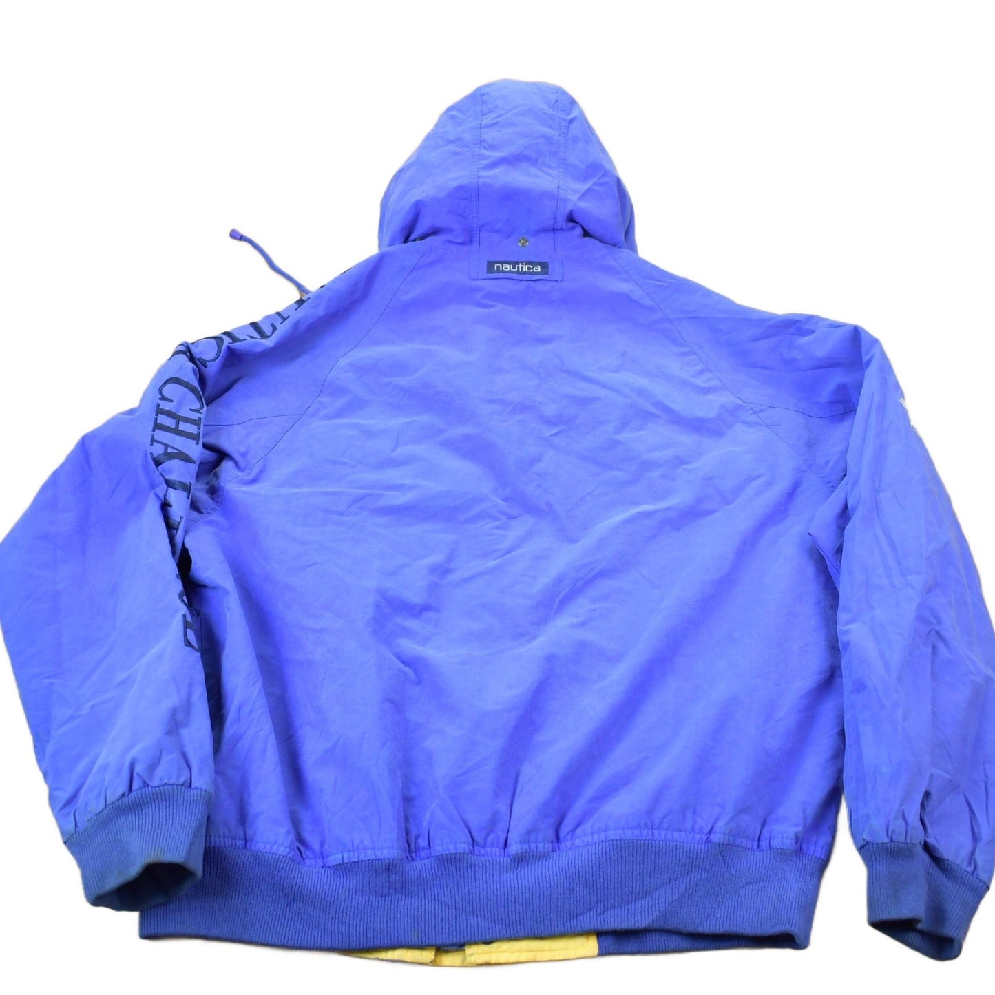 Vintage 1996 Nautica Challenge J-Class Blue Jacket Men's XL from propervintagecanada