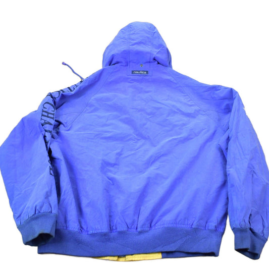 Vintage 1996 Nautica Challenge J-Class Blue Jacket Men's XL from propervintagecanada
