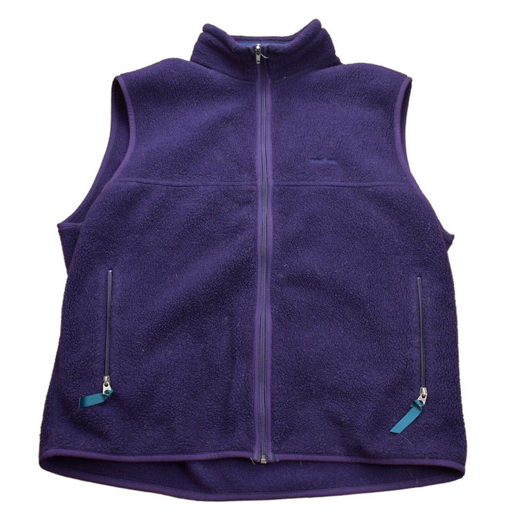 Vintage 1996 Patagonia Synchilla Full Zip Fleece Sweater Vest Men's Large from propervintagecanada