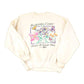 Vintage 1996 Rockefeller Centre Floral Graphic Print Crewneck Sweatshirt Women's L from propervintagecanada