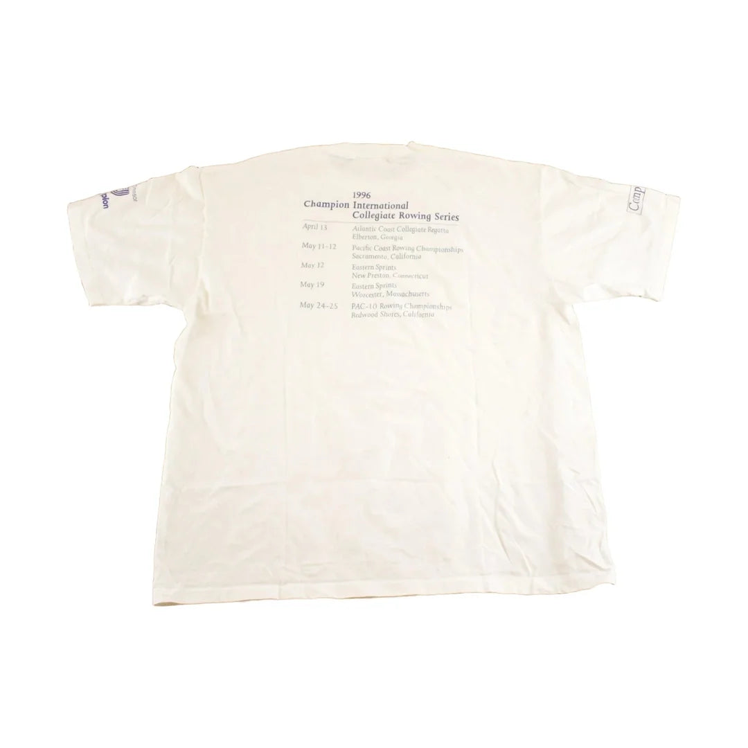 Vintage 1996 Rowing Souvenir Watersports T-Shirt Mens XL from propervintagecanada