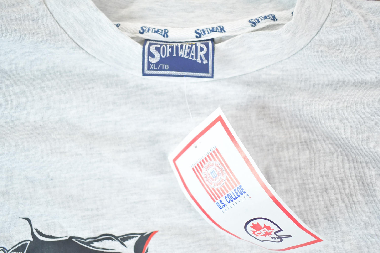 Vintage 1996 Softwear Deadstock Euro Croatia Souvenir Soccer T-Shirt Mens XL from propervintagecanada