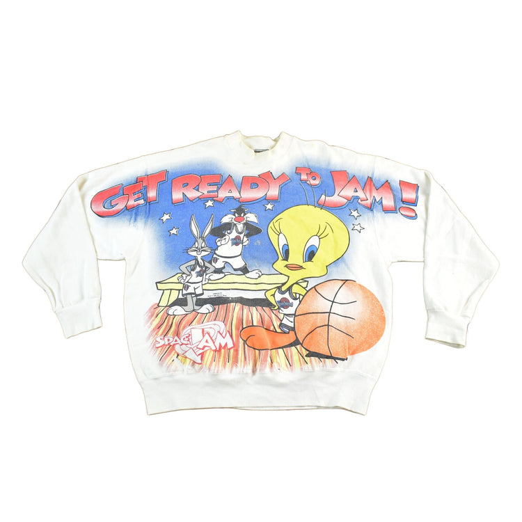 Vintage 1996 Space Jam Looney Tunes Crewneck Sweatshirt Men's Large from propervintagecanada