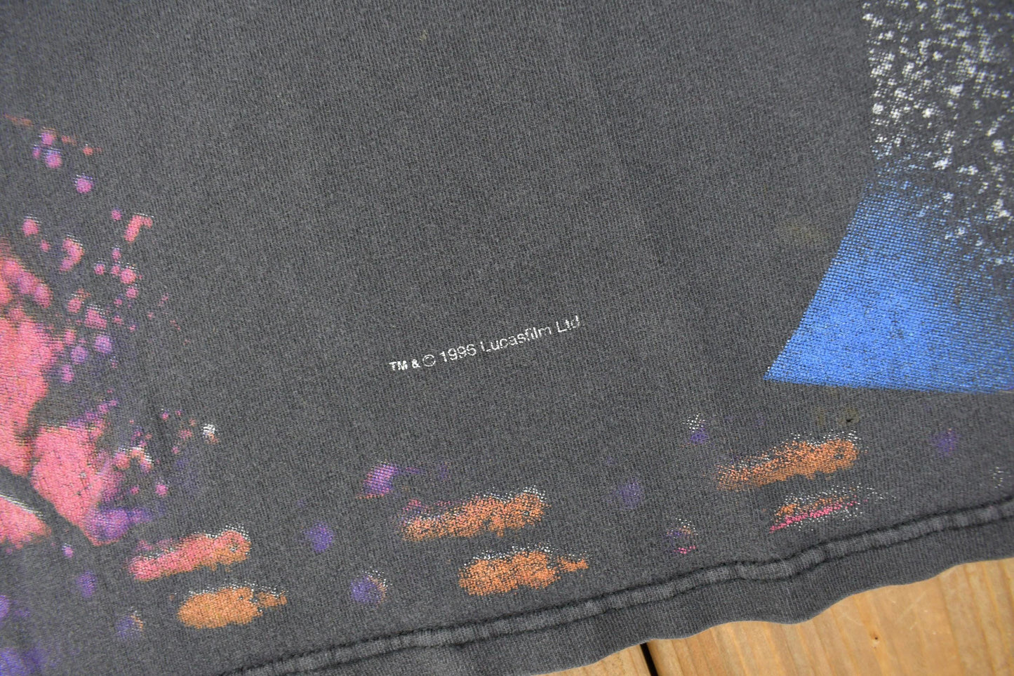 Vintage 1996 Star Wars Darth Vader All Over Print Graphic T-Shirt Size XL Made In USA from propervintagecanada