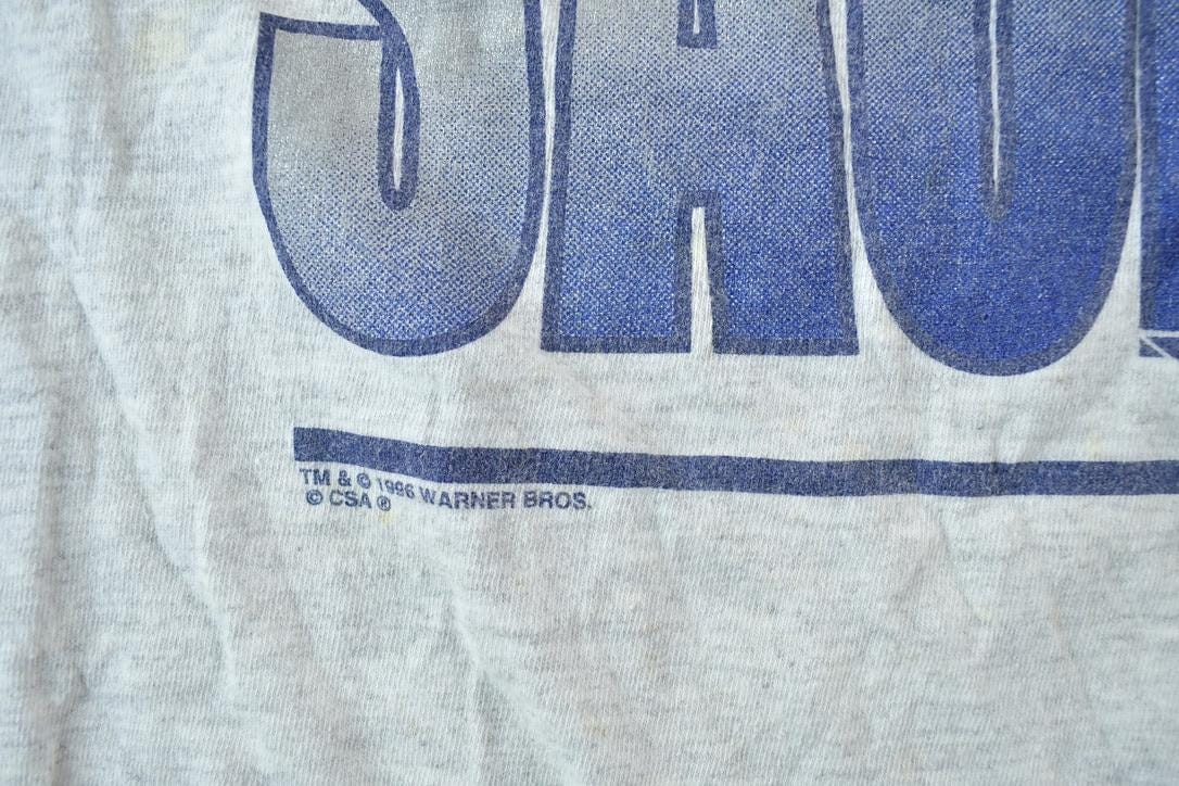 Vintage 1996 Taz Sack Em Disney Cartoon Promo T-Shirt Men's Large from propervintagecanada