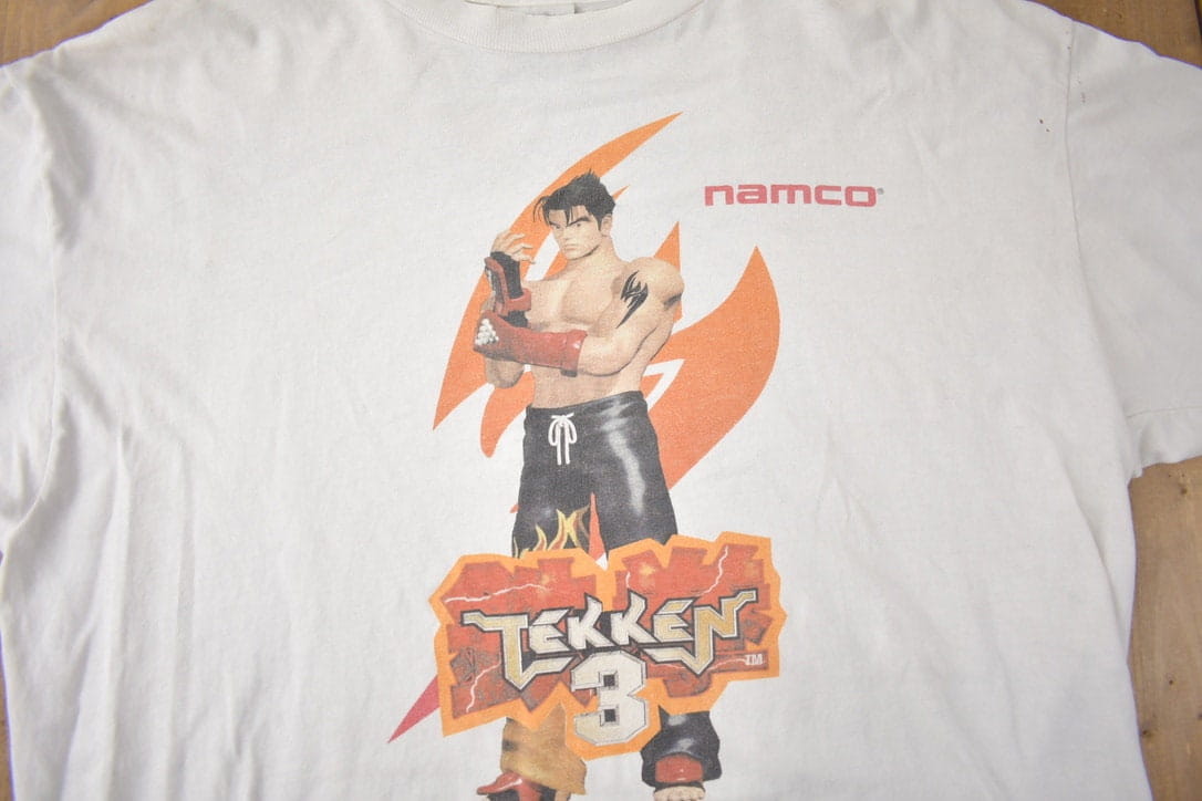 Vintage 1996 Tekken 3 Namco Single Stitch Gaming Graphic T Shirt from propervintagecanada