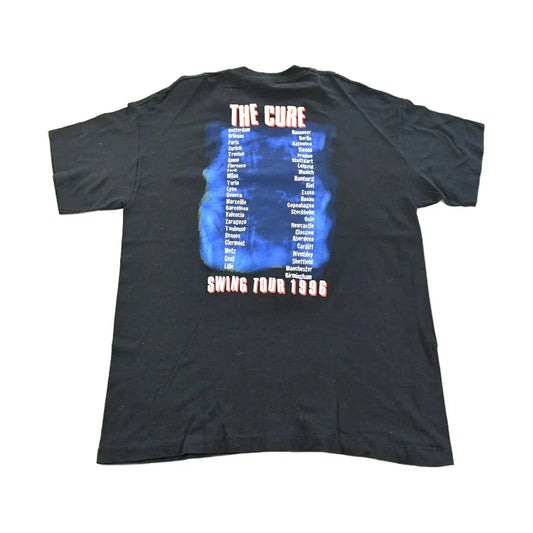 Vintage 1996 The Cure Treasure Wild Mood Swings Tour Dates Band T-Shirt Men's XL from propervintagecanada