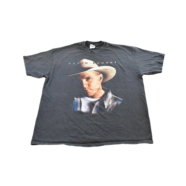 Vintage 1996 The Garth Brooks World Tour Graphic T-Shirt Mens 2XL from propervintagecanada
