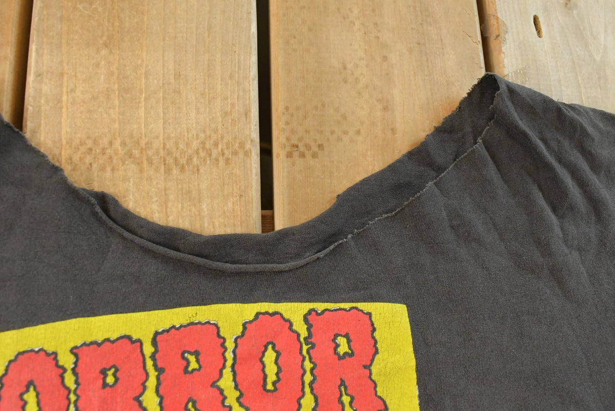 Vintage 1996 The Misfits Horror Business Thrashed Graphic Band T-Shirt Men's L from propervintagecanada
