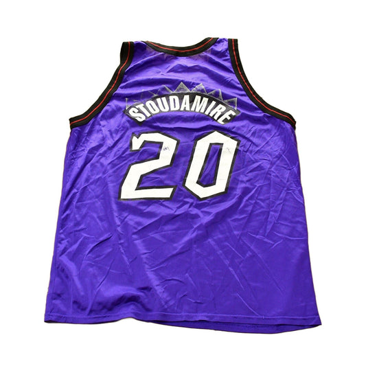 Vintage 1996 Toronto Raptors NBA Damon Stoudamire Champion Jersey / Vintage Raptors / NBA Fan Gear / Athletic Pullover / Champion Jersey from propervintagecanada