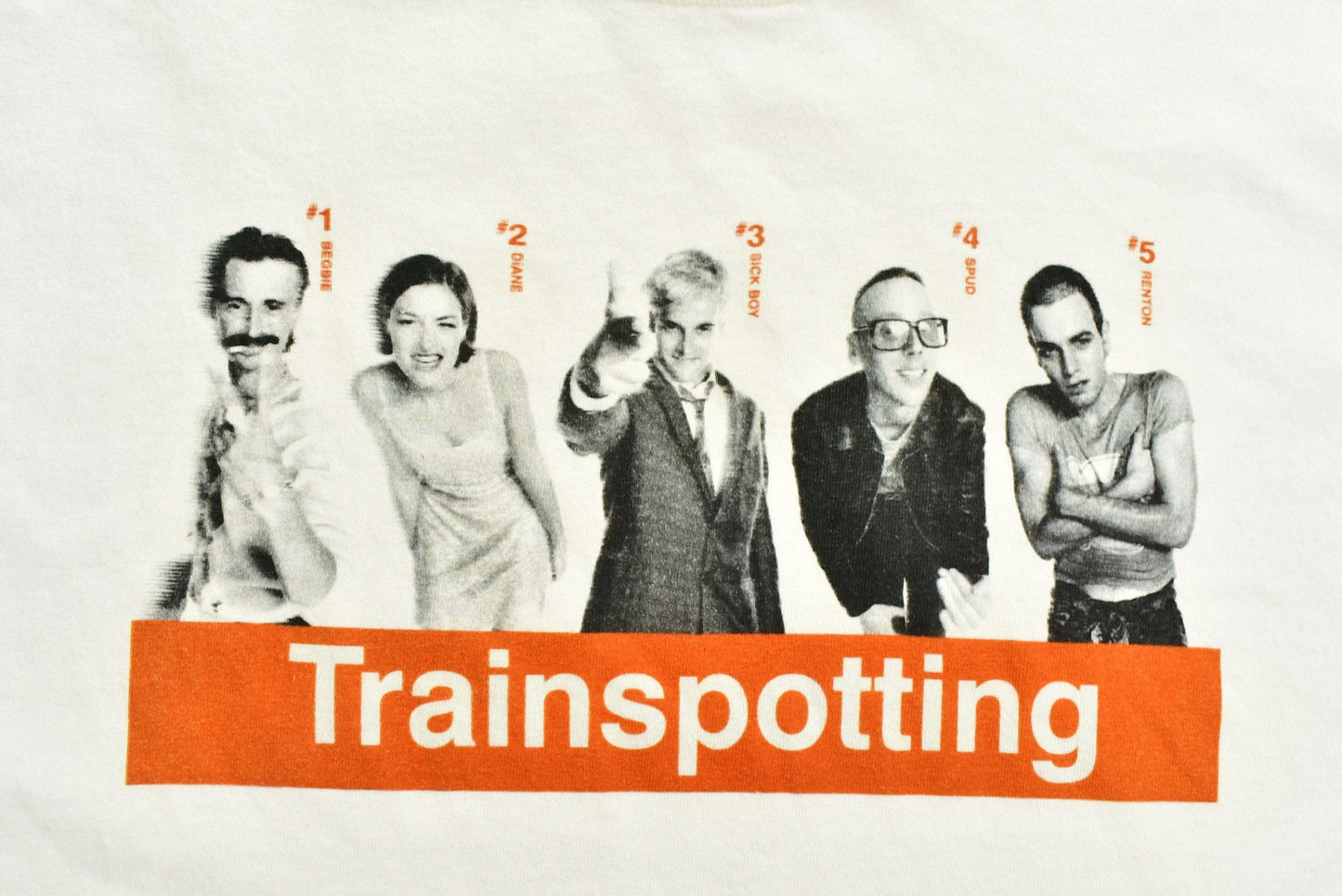 Vintage 1996 Trainspotting Movie Promo T-shirt Men's Medium from propervintagecanada