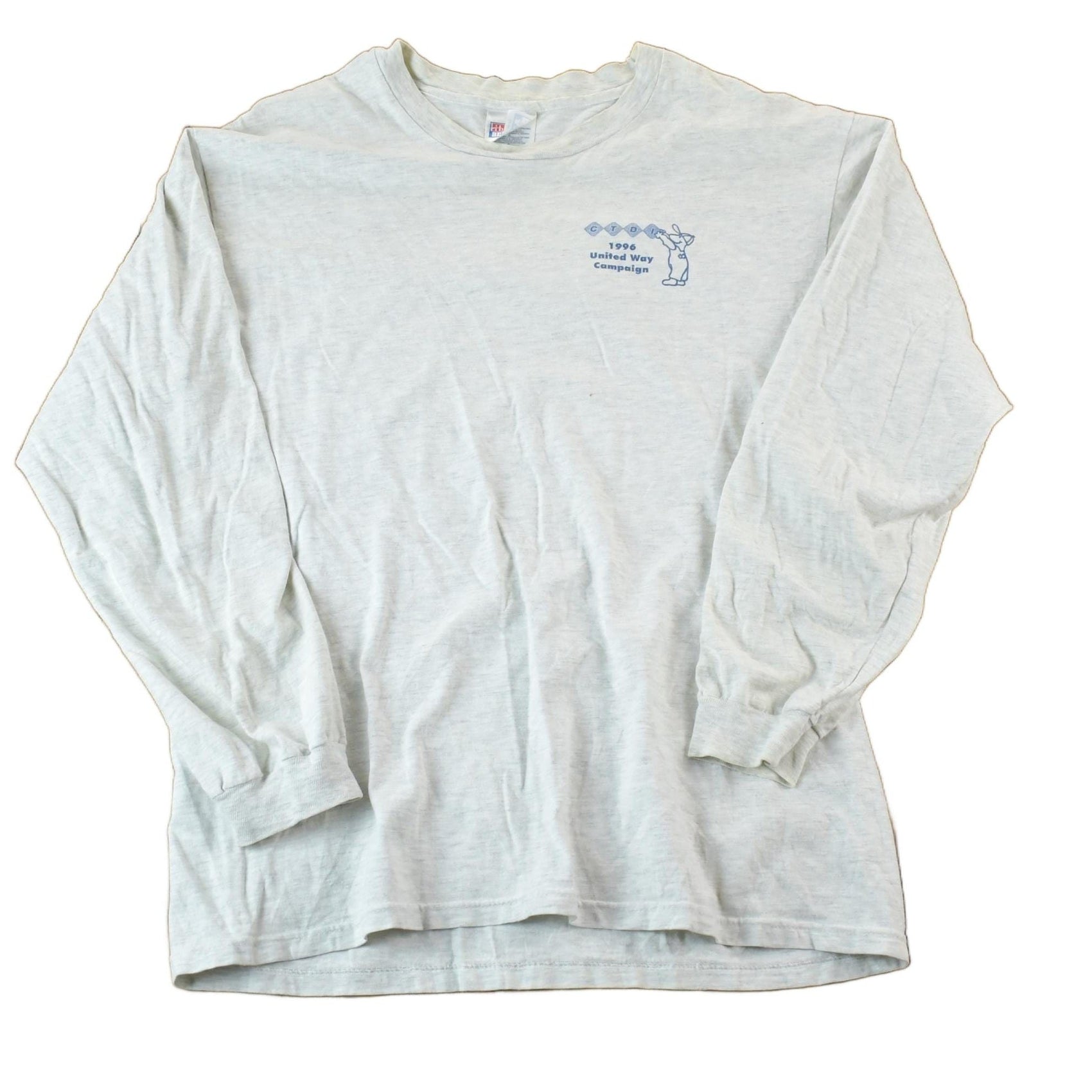 Vintage 1996 United Way Souvenir Single Stitch Graphic Print T-Shirt Made In USA Men's Medium from propervintagecanada