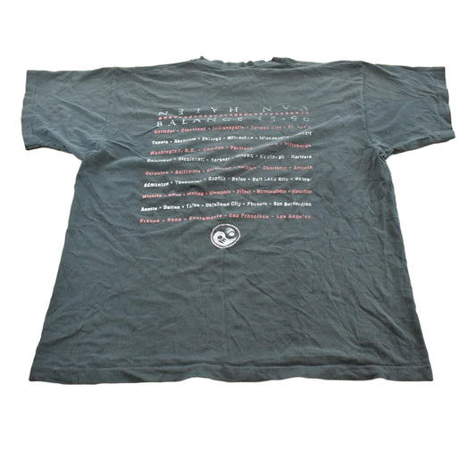 Vintage 1996 Van Halen Balance Tour Band T-shirt Mens L from propervintagecanada