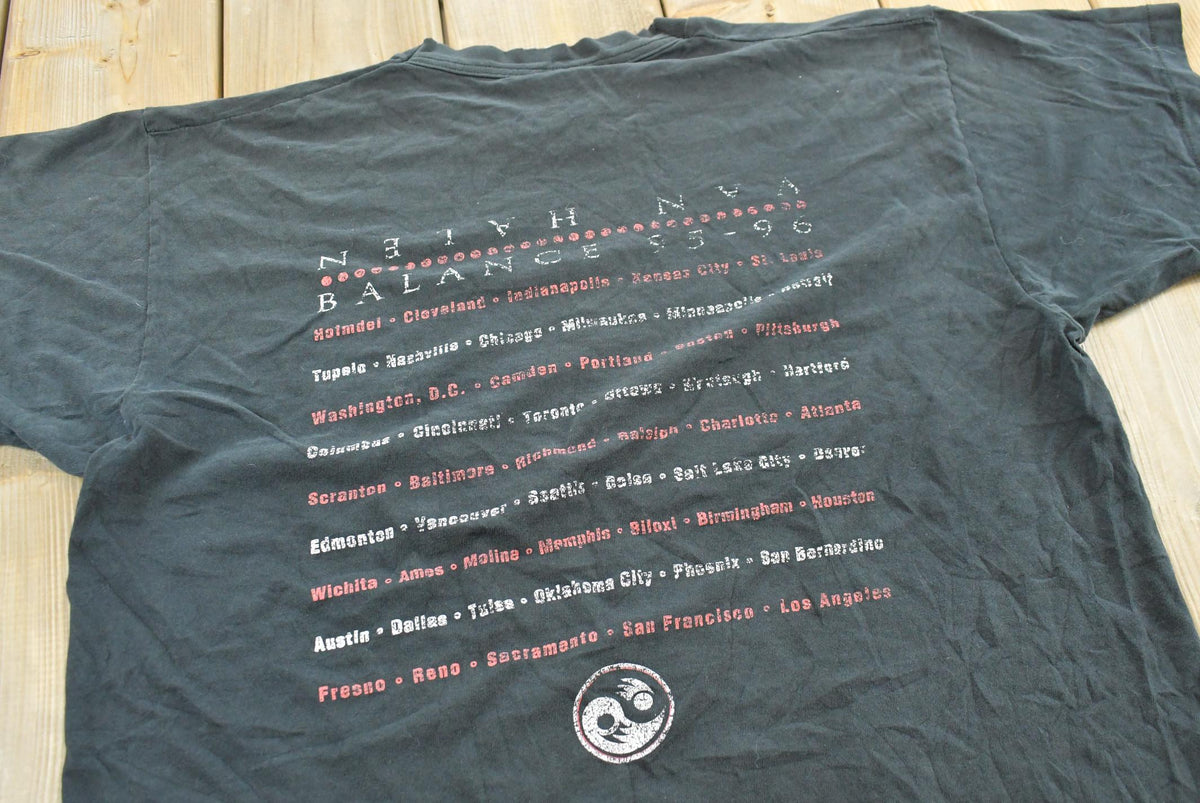 Vintage 1996 Van Halen Balance Tour Band T-shirt Mens L from propervintagecanada