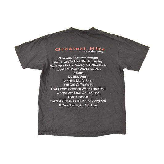 Vintage 1997 Aaron Tippin Greatest Hits Souvenir Band T-Shirt Men's M from propervintagecanada