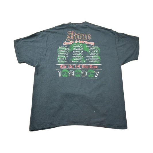 Vintage 1997 Bone Thugs-N-Harmony The Art Of War Tour T Shirt Men's 2XL from propervintagecanada
