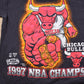 Vintage 1997 Chicago Bulls 5 Peat NBA Champs Graphic T-Shirt / Single Stitch / NBA / 90s Streetwear / Athleisure / Sportswear from propervintagecanada