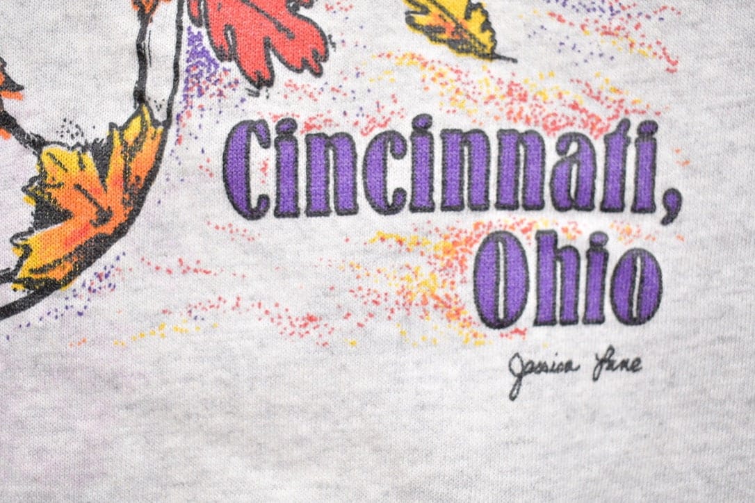Vintage 1997 Cincinnati Ohio Fall Ball Soccer Crewneck Sweatshirt Men's XS from propervintagecanada
