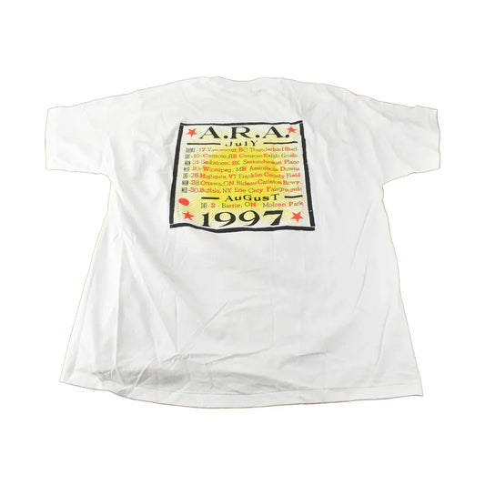 Vintage 1997 Deadstock The Tragically Hip Another Roadside Attraction Graphic Single Stitch Band Tee Made in Canada from propervintagecanada