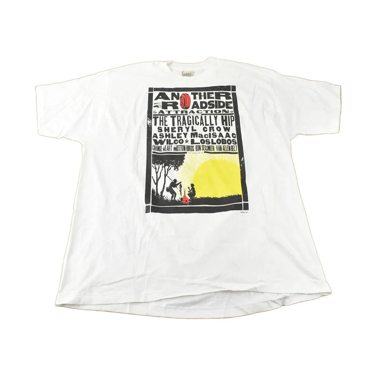 Vintage 1997 Deadstock The Tragically Hip Another Roadside Attraction Graphic Single Stitch Band Tee Made in Canada from propervintagecanada