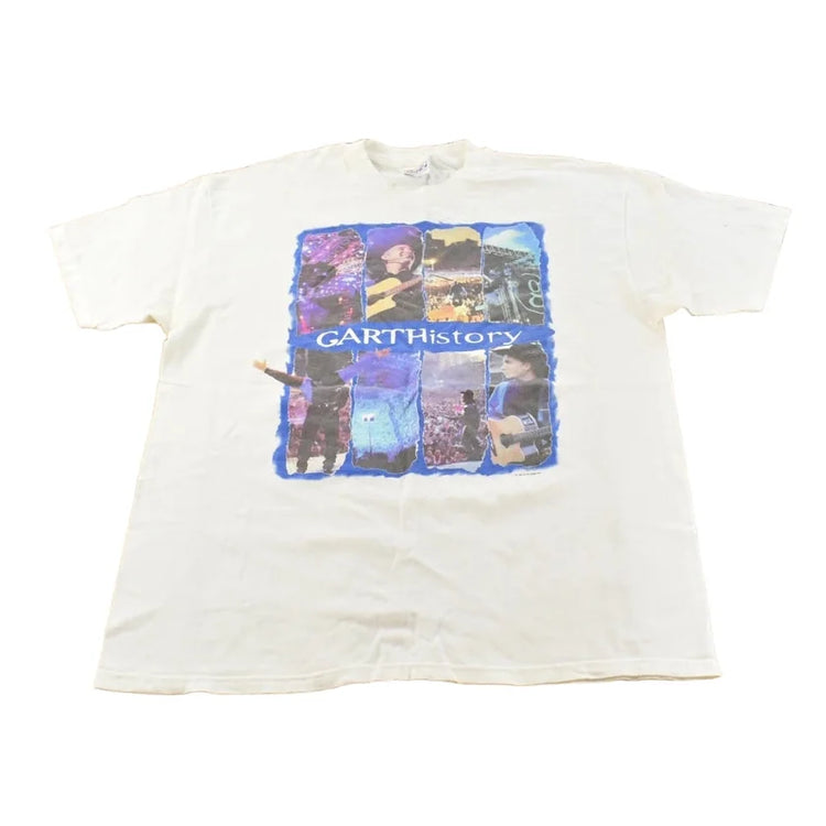Vintage 1997 Garth Brooks GARTHistory Country Music T-Shirt Men's XL from propervintagecanada