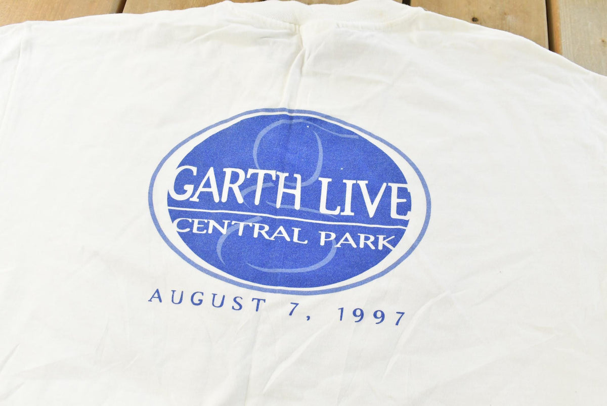 Vintage 1997 Garth Brooks GARTHistory Country Music T-Shirt Men's XL from propervintagecanada