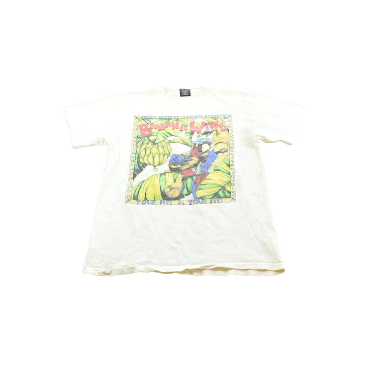 Vintage 1997 Giant Jimmy Buffett Banana Wind Tour T-Shirt Size M Men's Medium from propervintagecanada