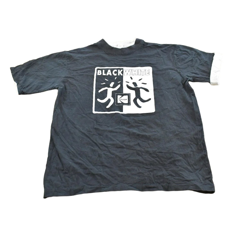 Vintage 1997 Kodak Photography Black White Promo T-Shirt Single Stitch Mens XL from propervintagecanada