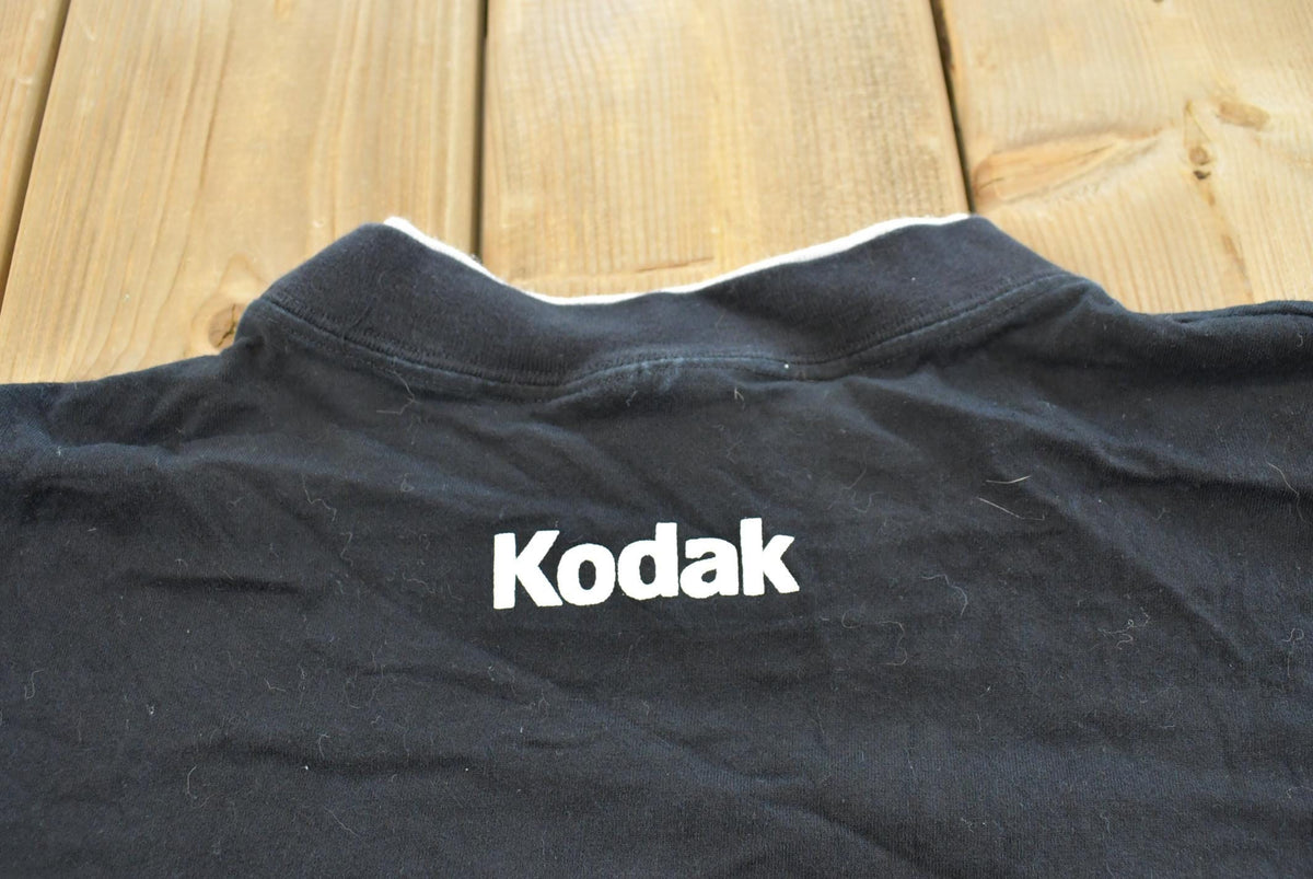Vintage 1997 Kodak Photography Black White Promo T-Shirt Single Stitch Mens XL from propervintagecanada