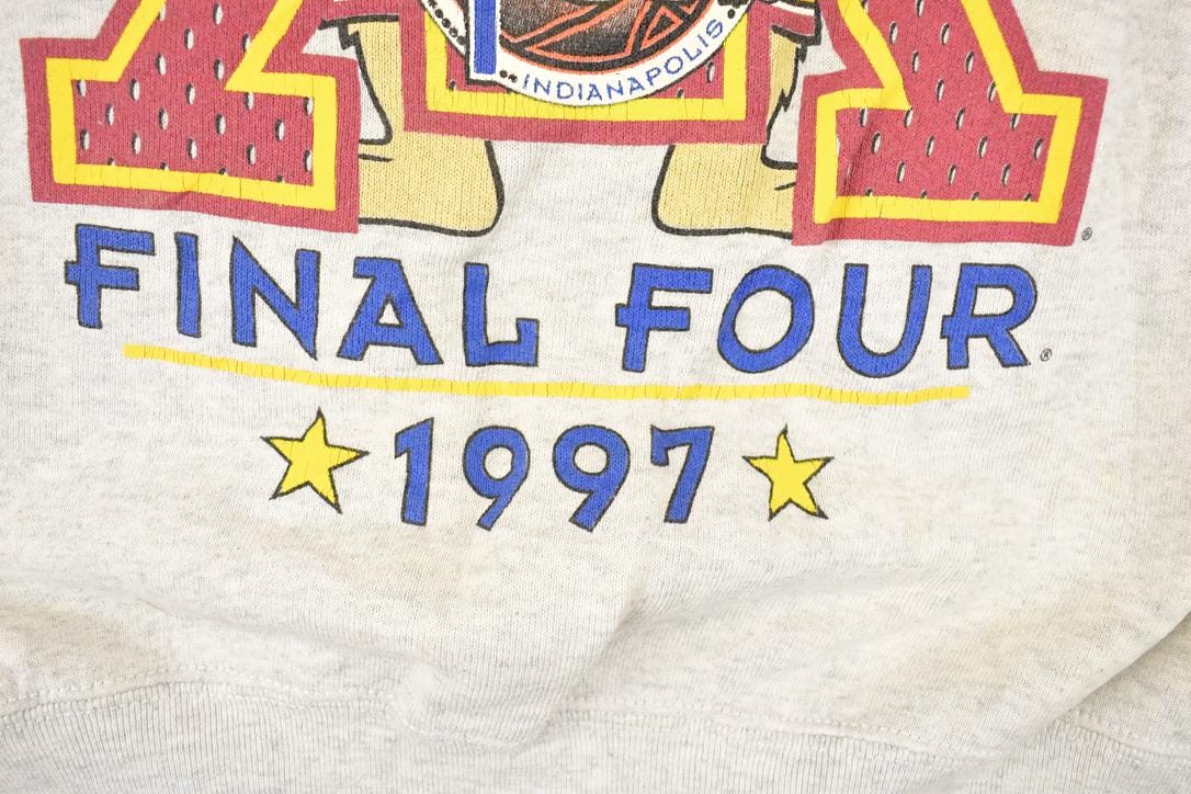 Vintage 1997 Minnesota Gophers Final Four Cartoon University Crewneck Sweater Men's L from propervintagecanada