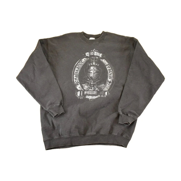 Vintage 1997 Minnesota Renaissance Festival Heavyweight Crewneck Sweatshirt Men's XL from propervintagecanada