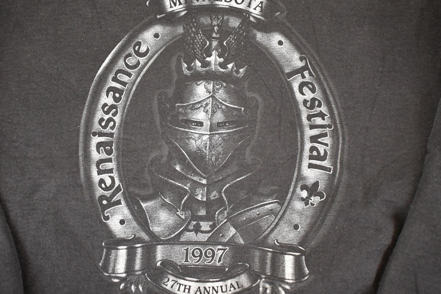 Vintage 1997 Minnesota Renaissance Festival Heavyweight Crewneck Sweatshirt Men's XL from propervintagecanada