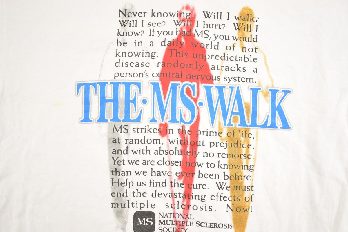 Vintage 1997 MS Walk Souvenir Travel T-Shirt Mens XL from propervintagecanada
