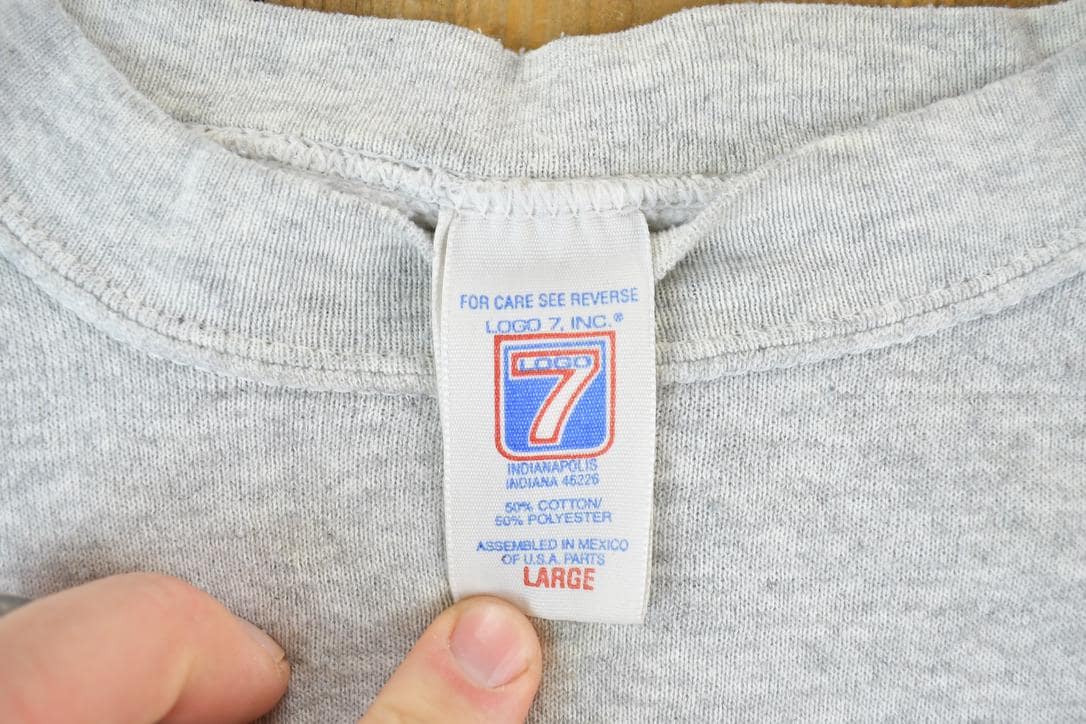 Vintage 1997 Pittsburgh Steelers Logo 7 NFL Crewneck Sweatshirt Men's Large from propervintagecanada