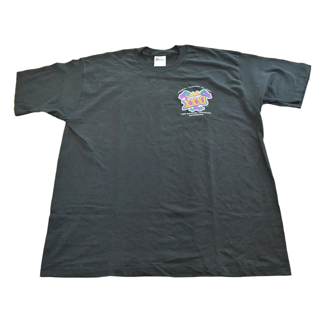 Vintage 1997 Pro Player Super Bowl 31 New Orleans Louisiana NFL Experience T-Shirt Mens XL from propervintagecanada