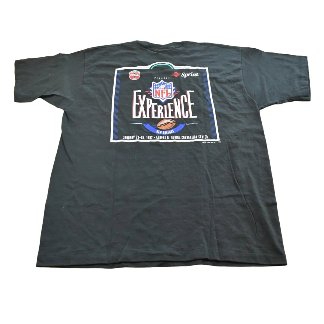 Vintage 1997 Pro Player Super Bowl 31 New Orleans Louisiana NFL Experience T-Shirt Mens XL from propervintagecanada