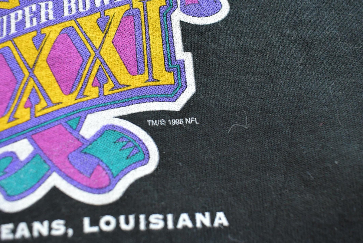 Vintage 1997 Pro Player Super Bowl 31 New Orleans Louisiana NFL Experience T-Shirt Mens XL from propervintagecanada