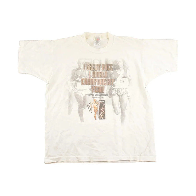 Vintage 1997 Pro World Championship Running T-Shirt Mens M from propervintagecanada