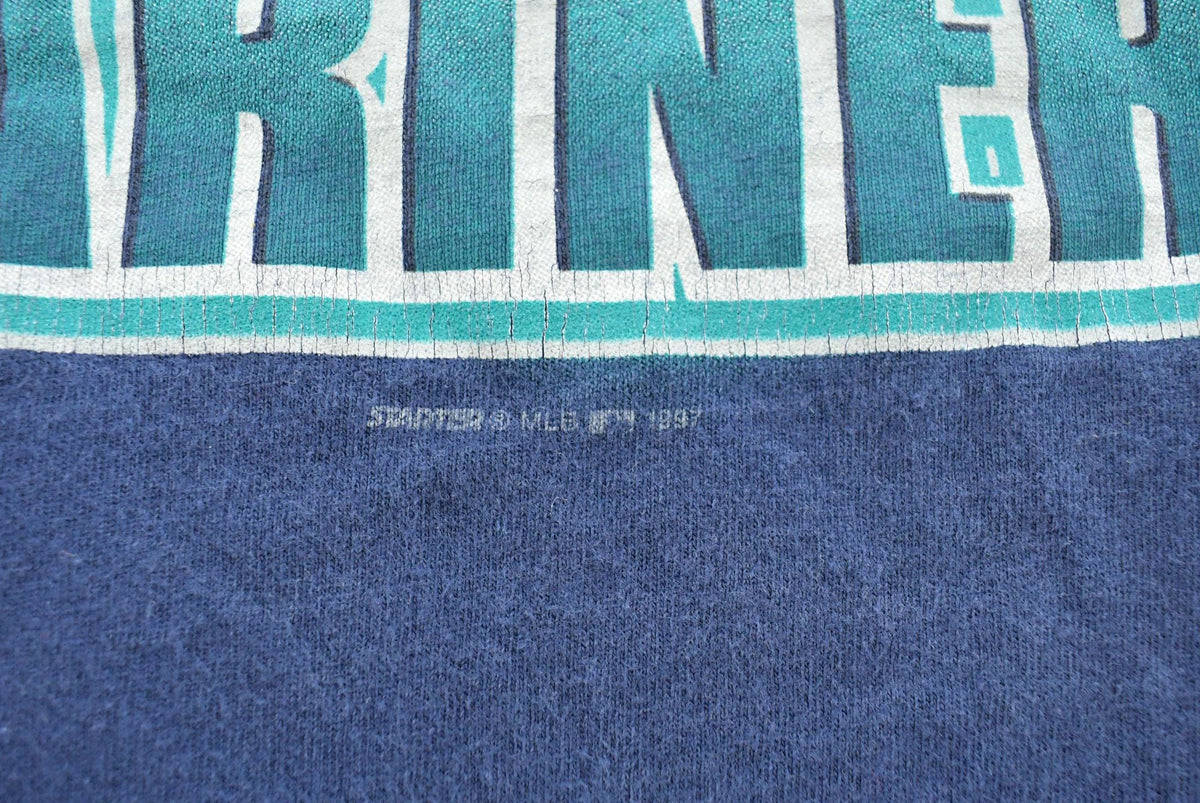 Vintage 1997 Starter Seattle Mariners Western Division Champions MLB Graphic T-Shirt Mens XL from propervintagecanada
