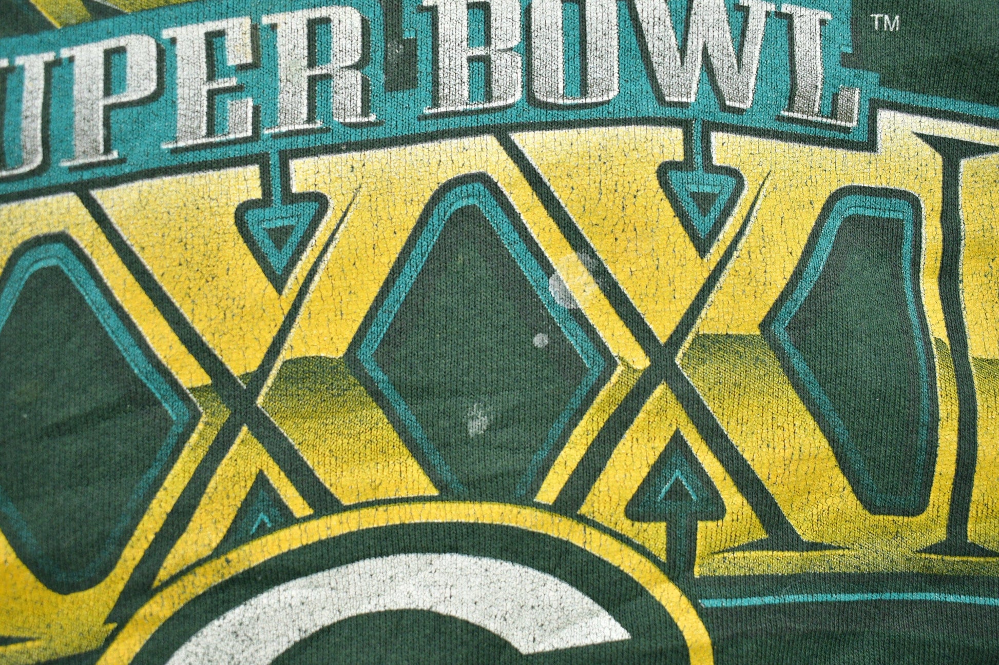 Vintage 1997 Super Bowl XXXI Green Bay Packers NFL Crewneck Sweatshirt Men's XL from propervintagecanada