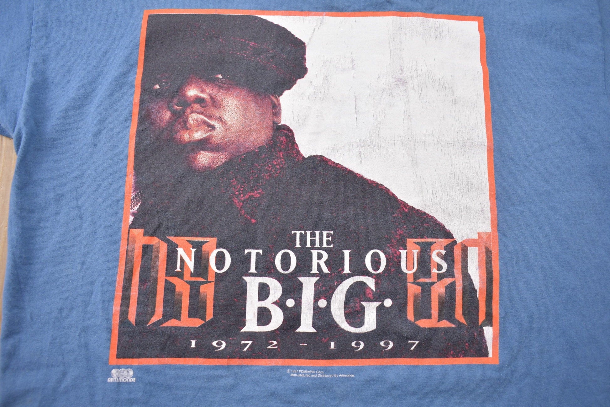 Vintage 1997 The Notorious BIG Memorial T Shirt Men's XL from propervintagecanada