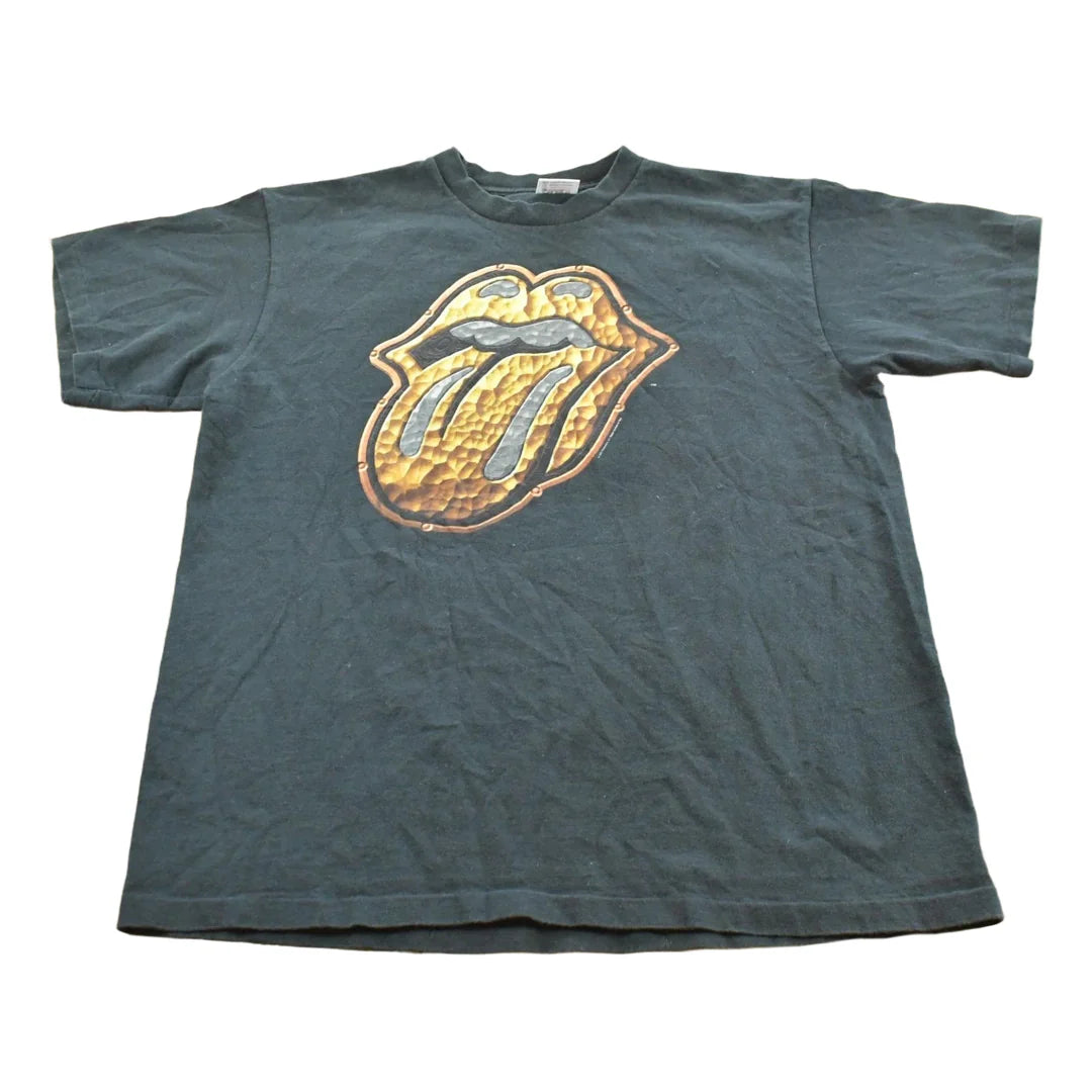 Vintage 1997 The Rolling Stones Bridges To Babylon Tour Band T-shirt Mens L from propervintagecanada