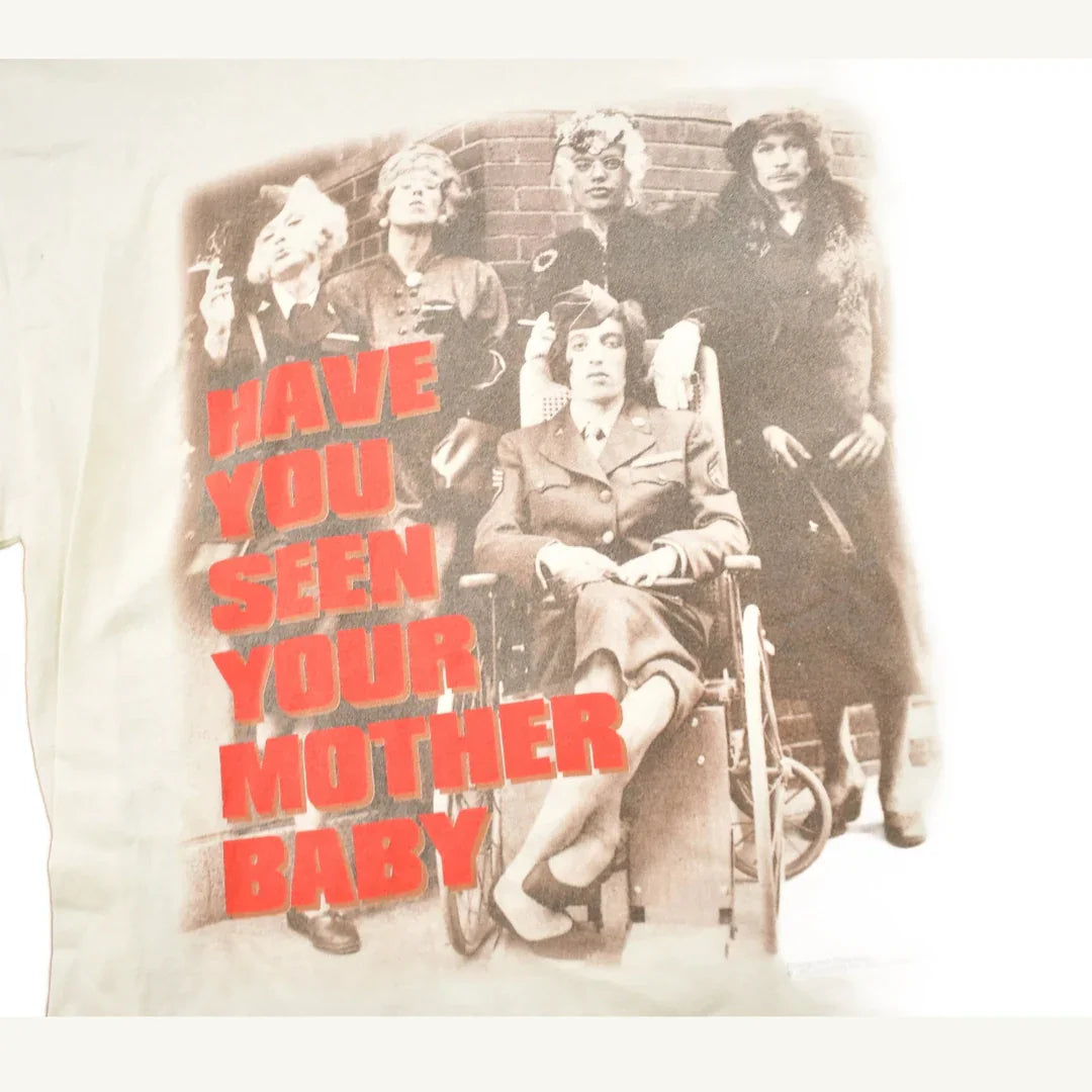 Vintage 1997 The Rolling Stones Have You Seen Your Mother Baby Graphic Band Tee Men's XL from propervintagecanada