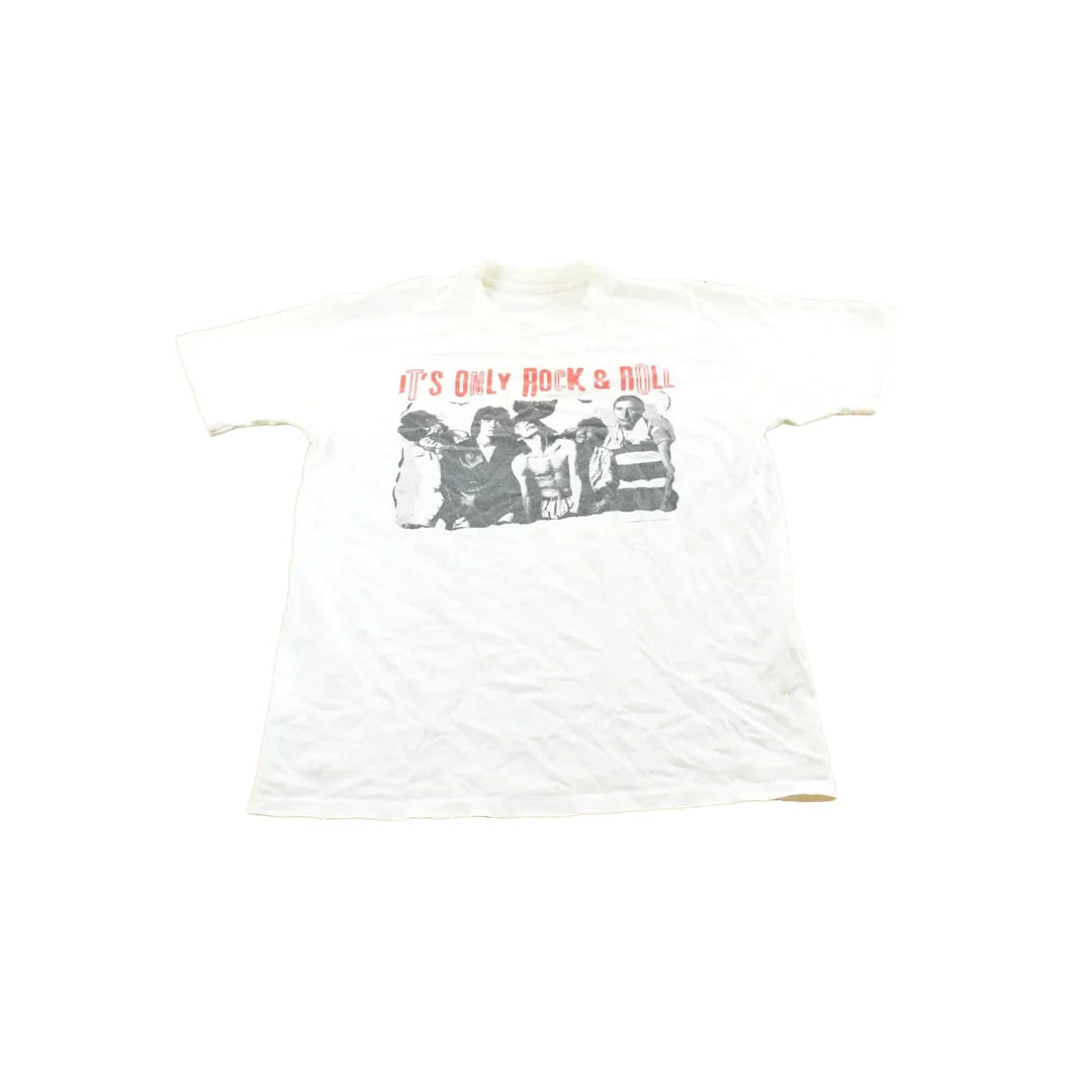 Vintage 1997 The Rolling Stones Only Rock & Roll Band T-Shirt Mens L from propervintagecanada