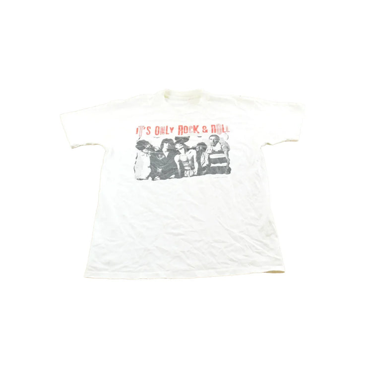 Vintage 1997 The Rolling Stones Only Rock & Roll Band T-Shirt Mens L from propervintagecanada
