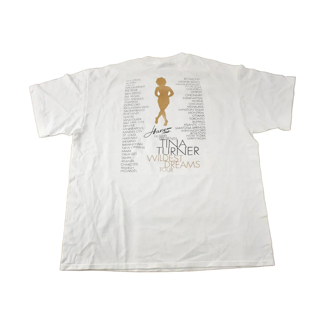 Vintage 1997 Tina Turner Wildest Dreams Tour Graphic T-shirt Size Large from propervintagecanada