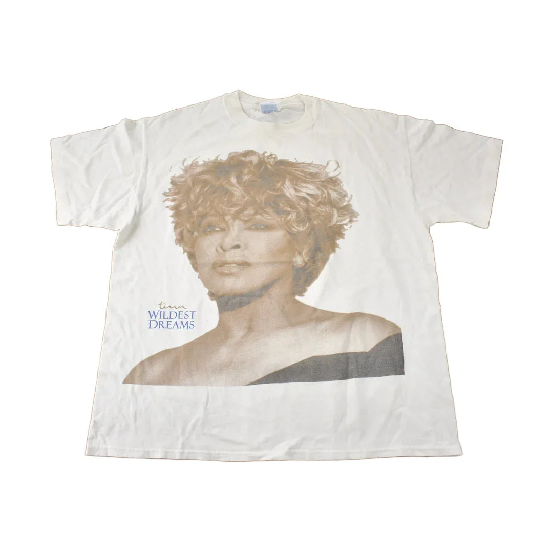 Vintage 1997 Tina Turner Wildest Dreams Tour Graphic T-shirt Size Large from propervintagecanada